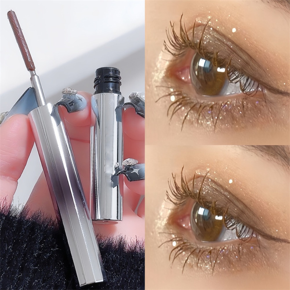 Waterproof Mascara Wand - Maskara Hot Black Iron Wand Tanpa