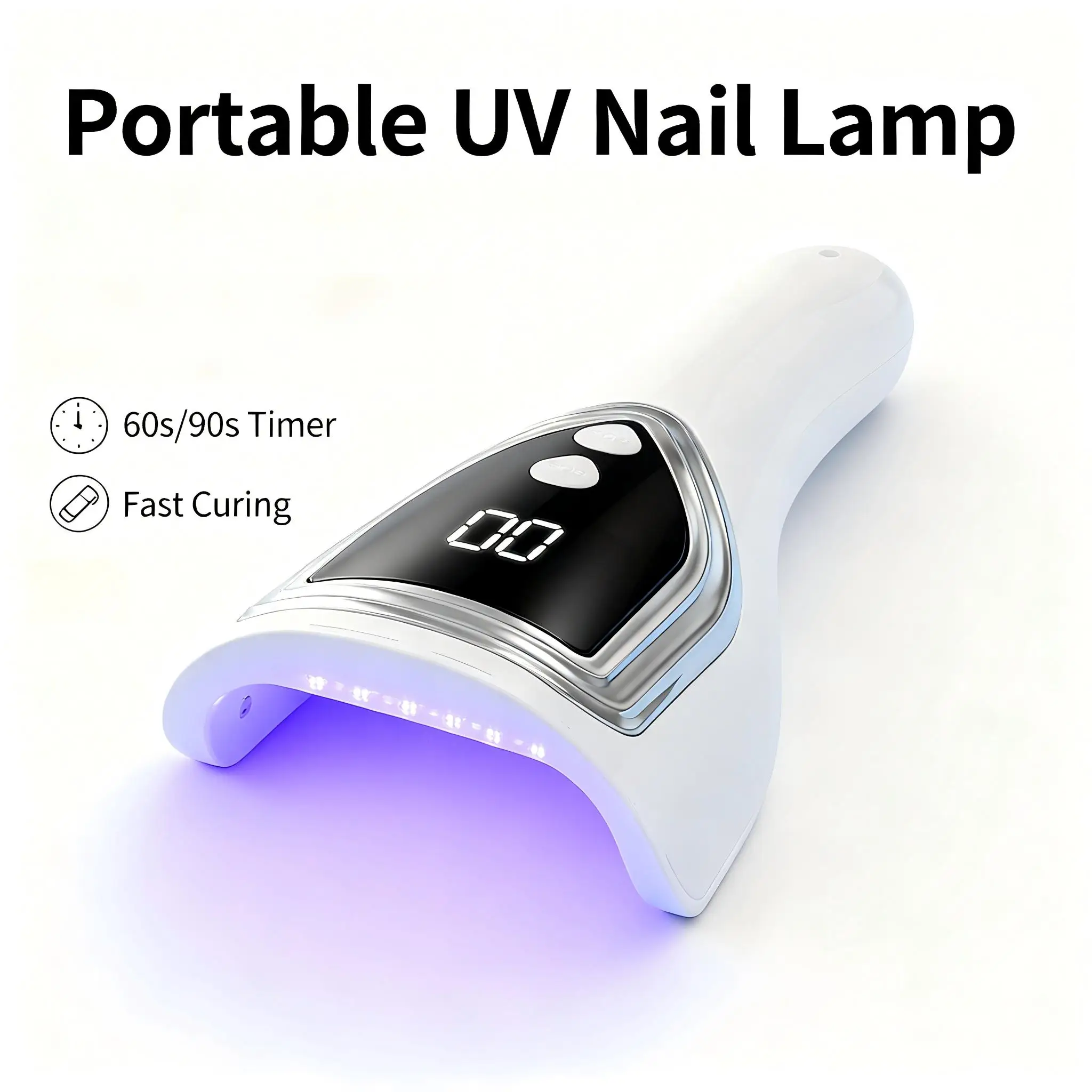 Uv Nail Lamp - Lampu Kuku UV Portabel, Pengering Kuku
