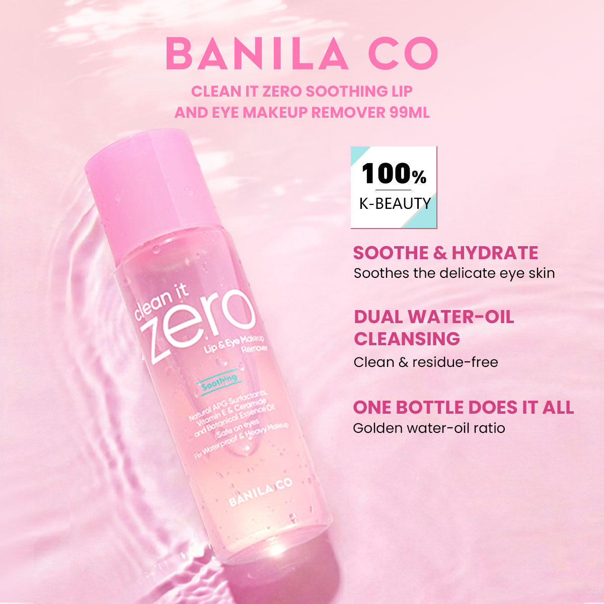 Beauty Makeup & D Anime Studio - BANILA CO Clean it Zero Soothing