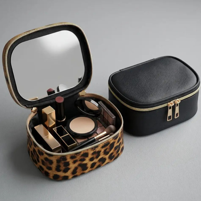 Beauty Makeup Bag - Tas Makeup Baru 2026 dengan Cermin,