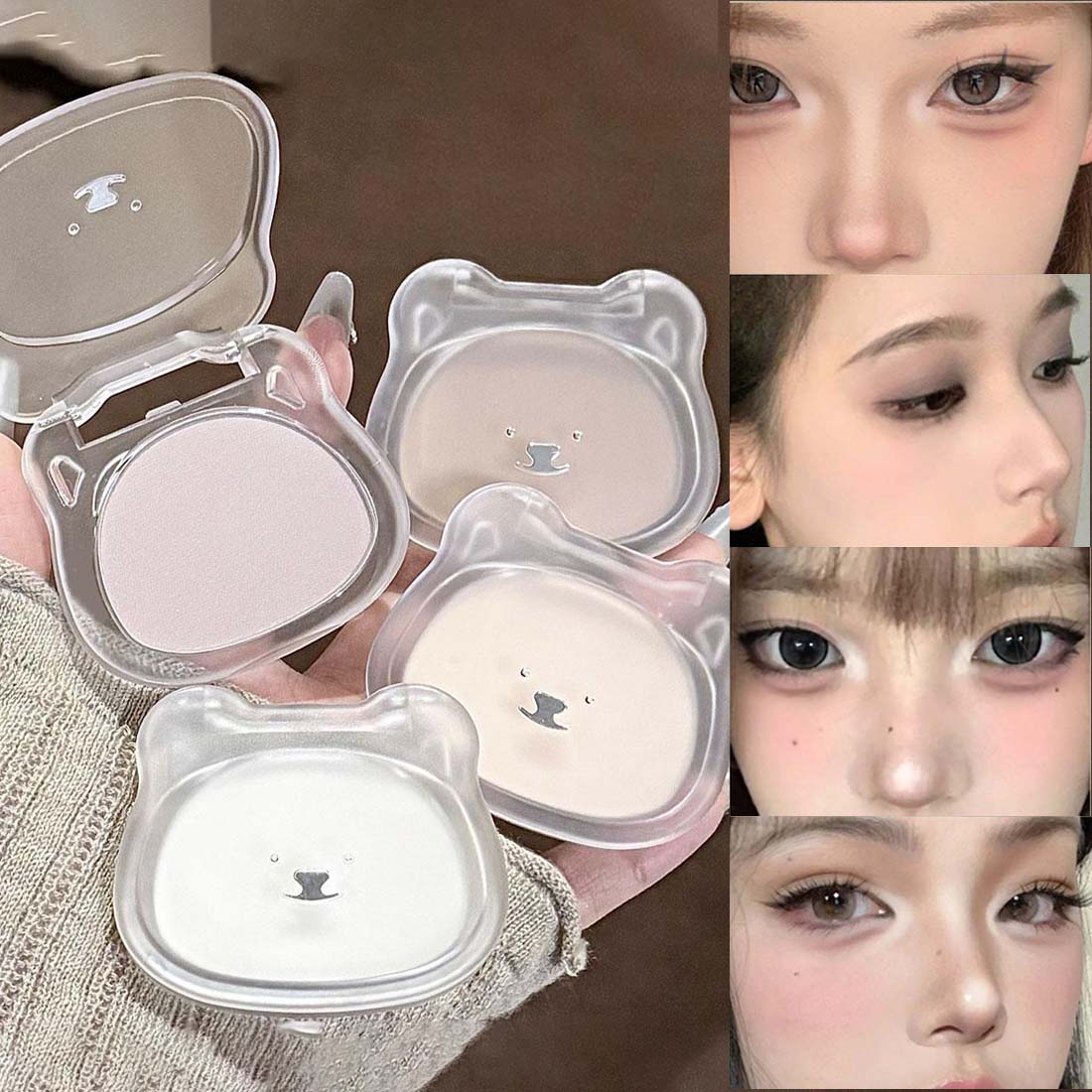 Fenty Beauty Makeup Highlighter - Kakashow Matte Highlighter Bedak Halus untuk