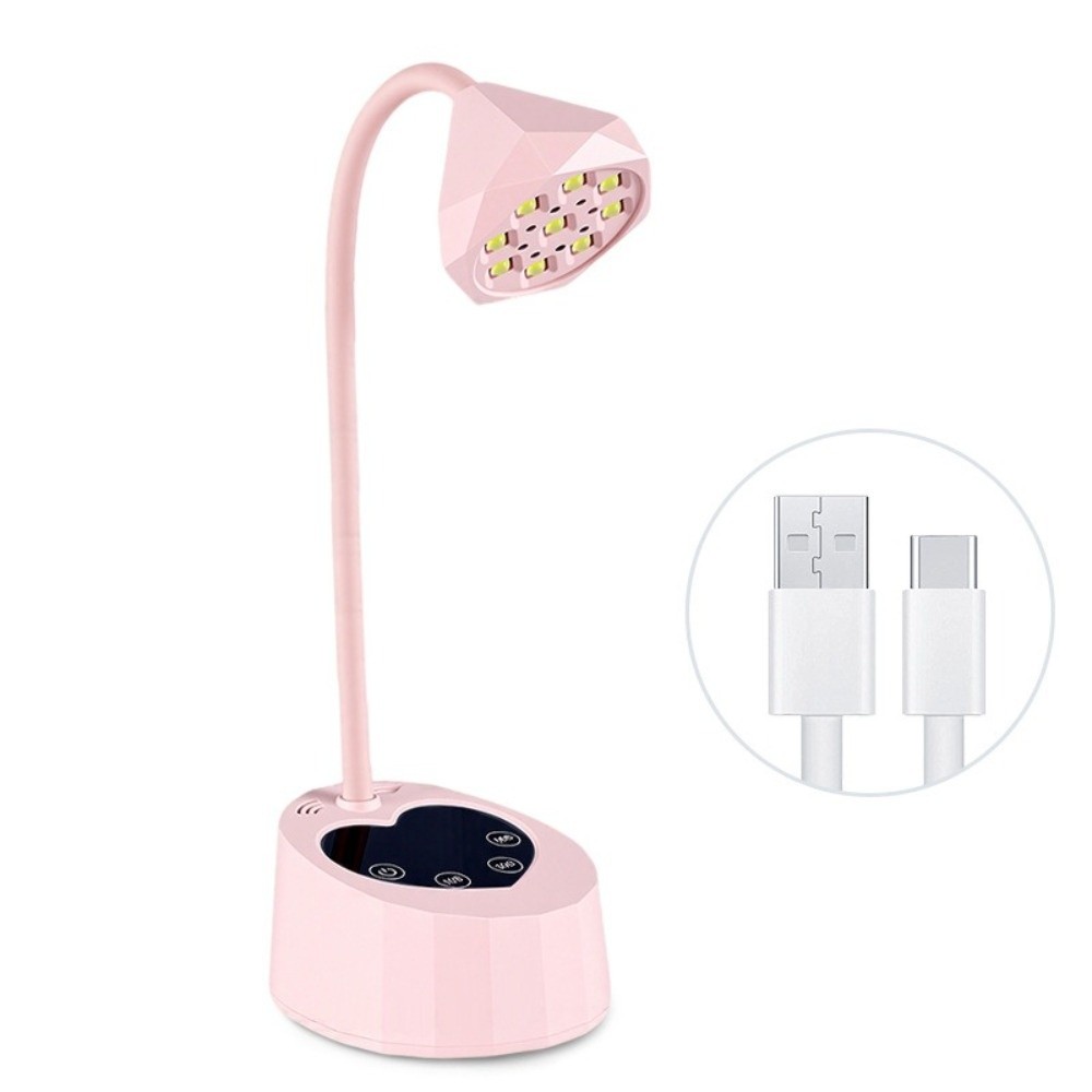 Uv Nail Lamp - Lampu Kuku LED UV USB Type-C