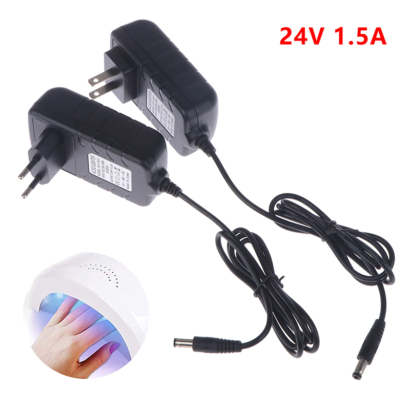 Uv Nail Lamp - 【Pengisi Daya Adaptor Catu Daya 24V