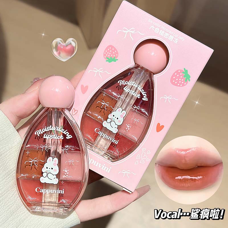 Beauty Makeup Korean - Lipstik Korea Enam Warna Mirror Lip