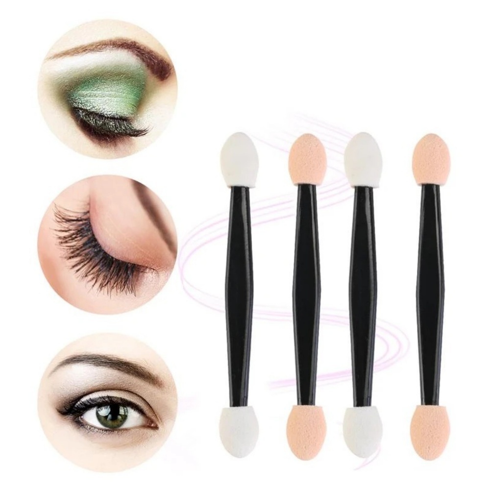 Beauty Makeup Eyeshadow - Spons Eyeshadow Sekali Pakai Portabel Dua