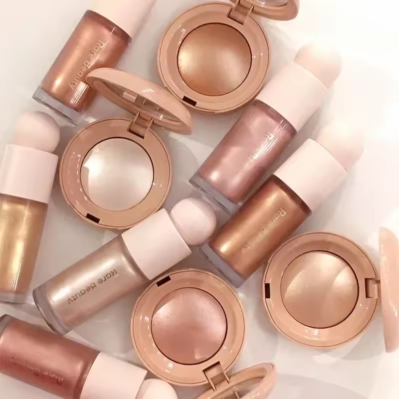 Fenty Beauty Makeup Highlighter - Rare Beauty Highlight Powder Luminizer Cair