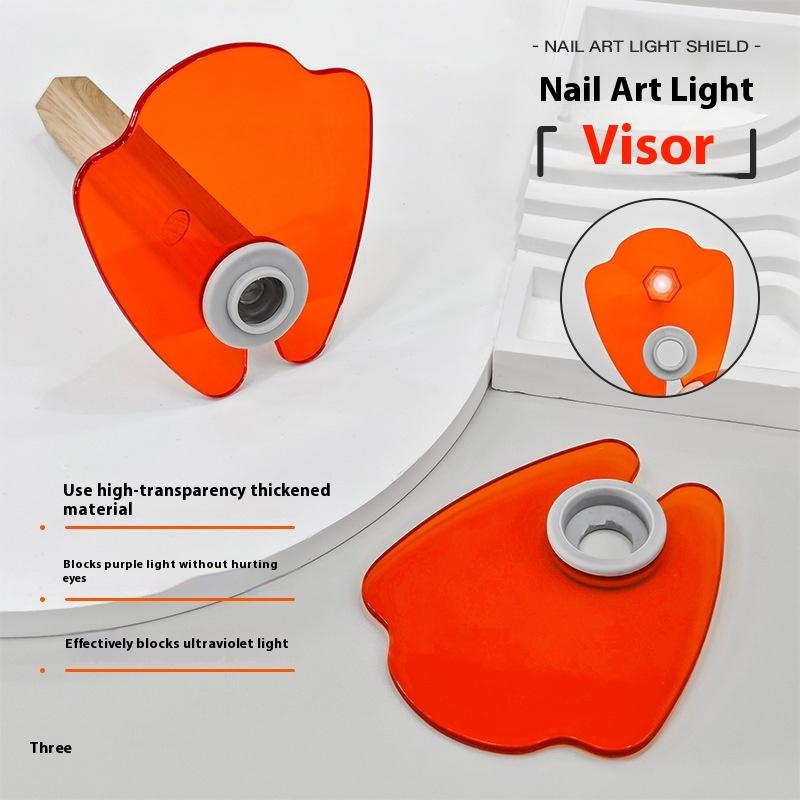 Uv Nail Lamp - Alat Salon Kuku Kacamata Pelindung Anti-cahaya-biru