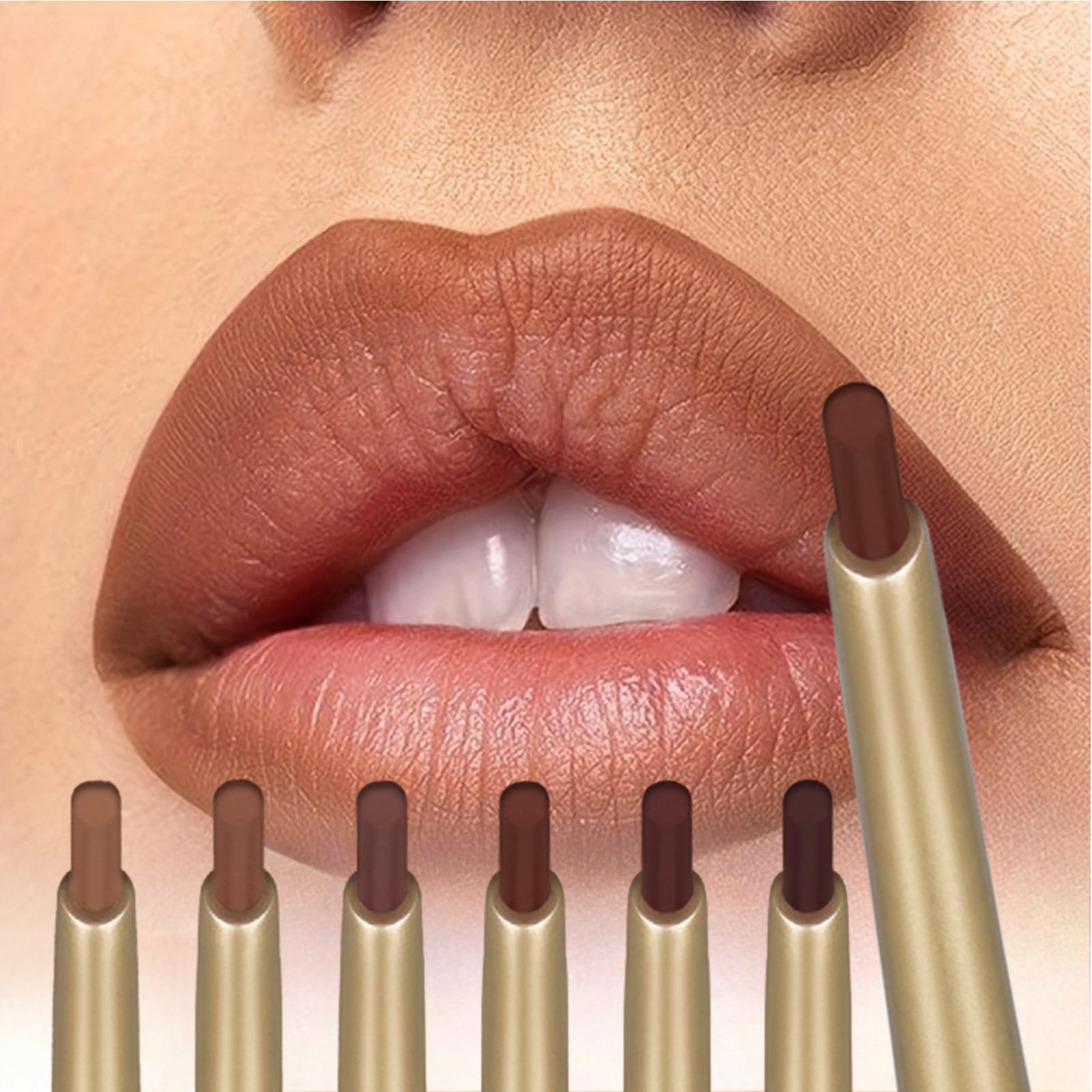 Lip Liner Pencil - 1 Buah Pensil Lip Liner Matte-Presisi