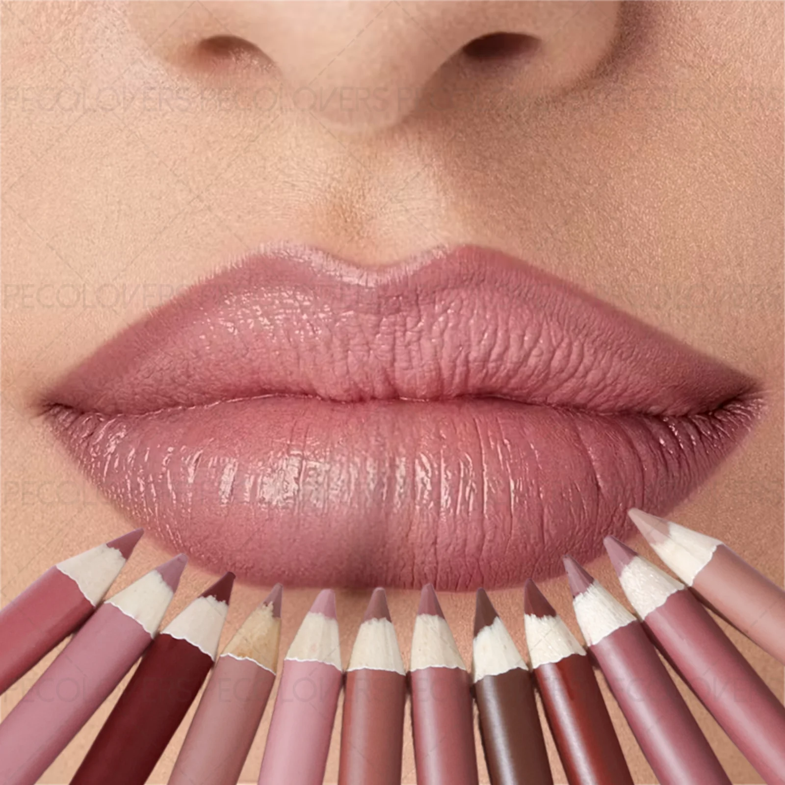 Lip Liner Pencil - 1 Buah Lip Liner Matte -