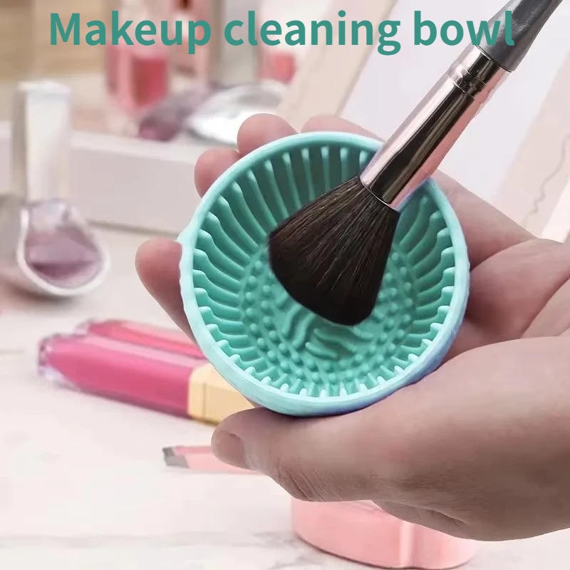Mangkuk Pembersih Kuas Makeup  - Beauty Makeup Eyeshadow ulasan dan harga