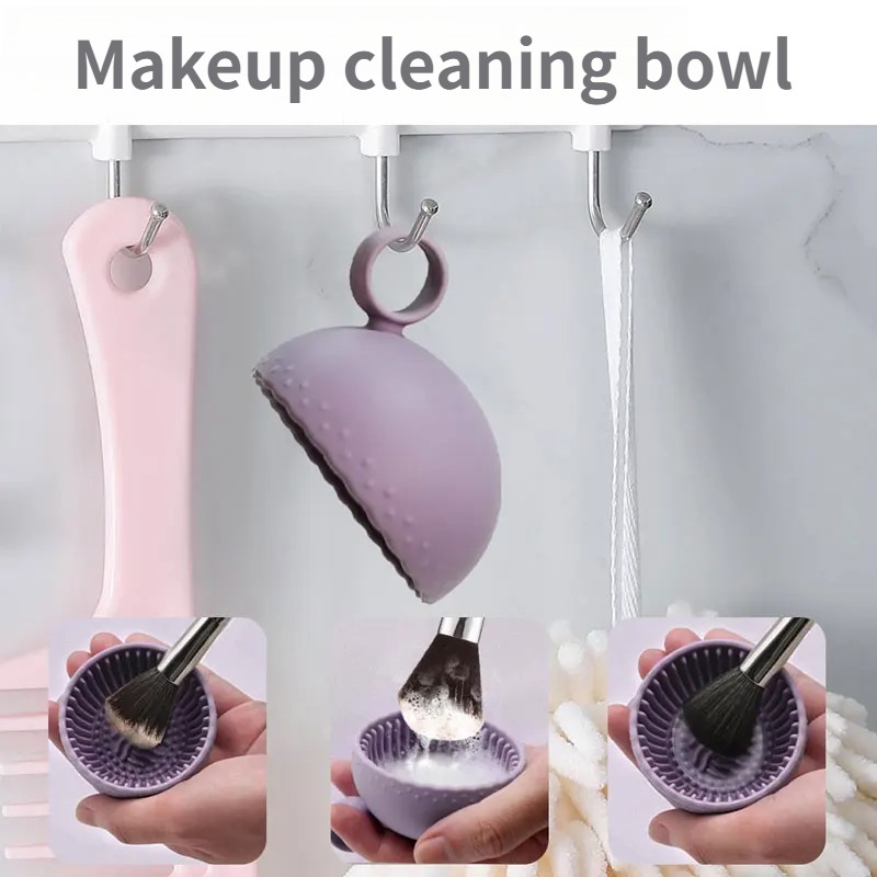 Mangkuk Pembersih Kuas Makeup  - Beauty Makeup Eyeshadow ulasan dan harga