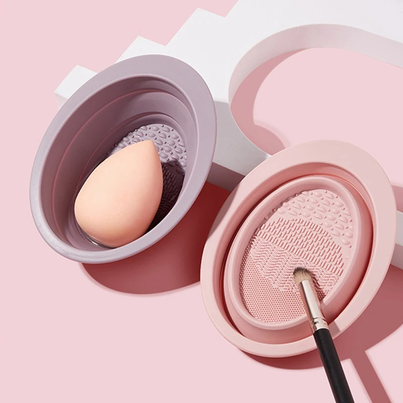 Mangkuk Pembersih Kuas Makeup  - Beauty Makeup Korean ulasan dan harga