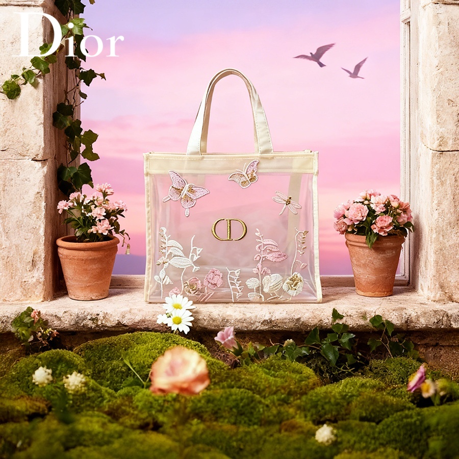 Tas Christian Dior Dior Tas Ri - Beauty Makeup Bag ulasan dan harga