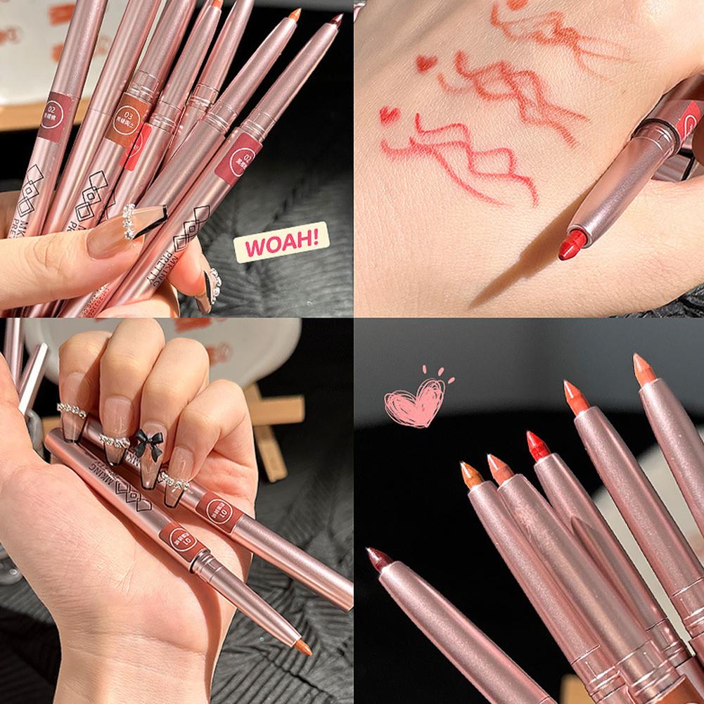 Matte lipliner Lipstik Lip Lin - Lip Liner Pencil ulasan dan harga