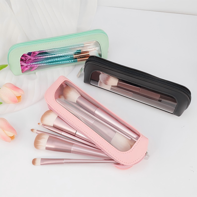 Tas Makeup Perjalanan Kulit PU - Beauty Makeup Bag ulasan dan harga