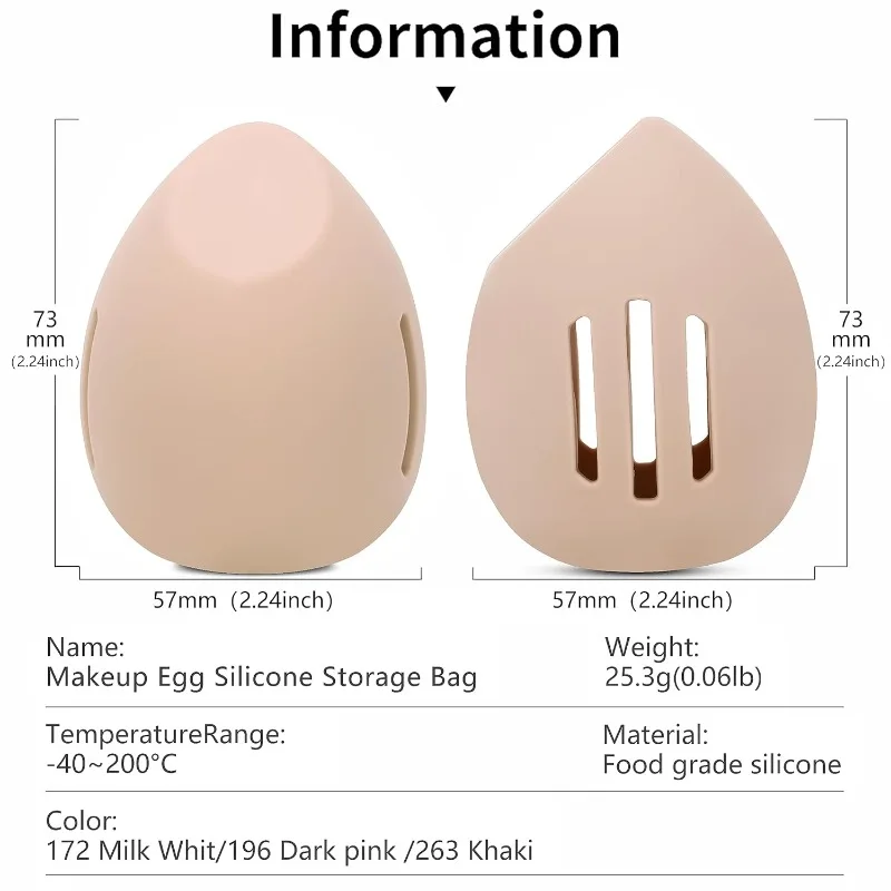 Tas penyimpanan spons bedak si - Beauty Makeup Bag ulasan dan harga