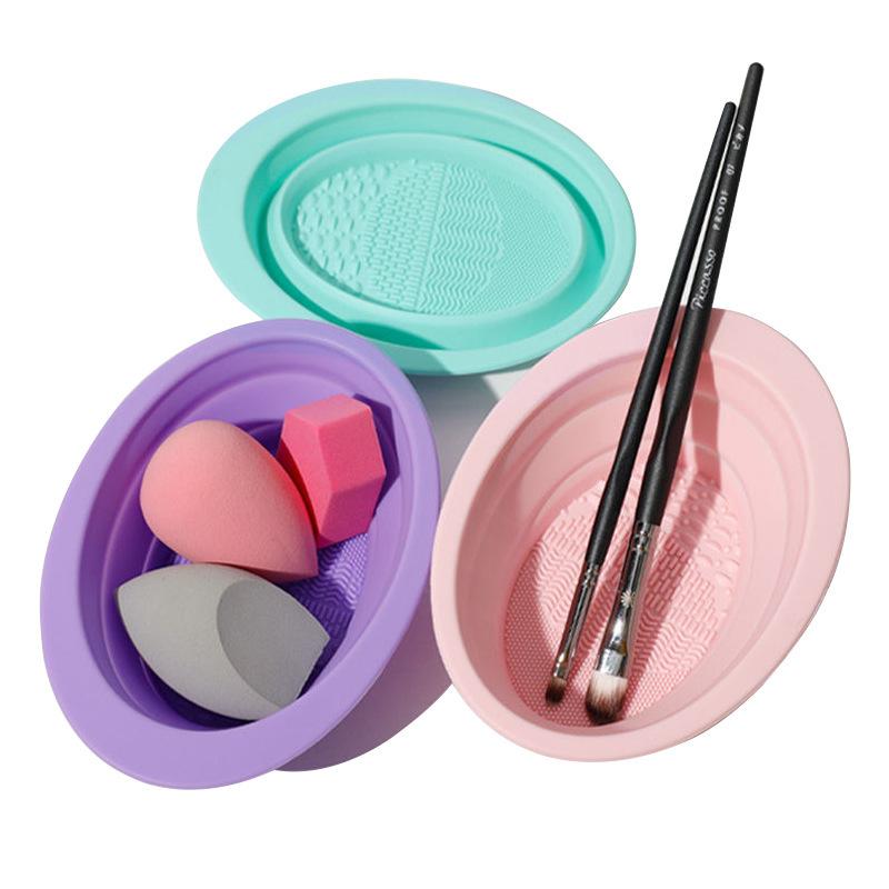 Pembersih Kuas Rias Silikon Le - Beauty Makeup Eyeshadow ulasan dan harga