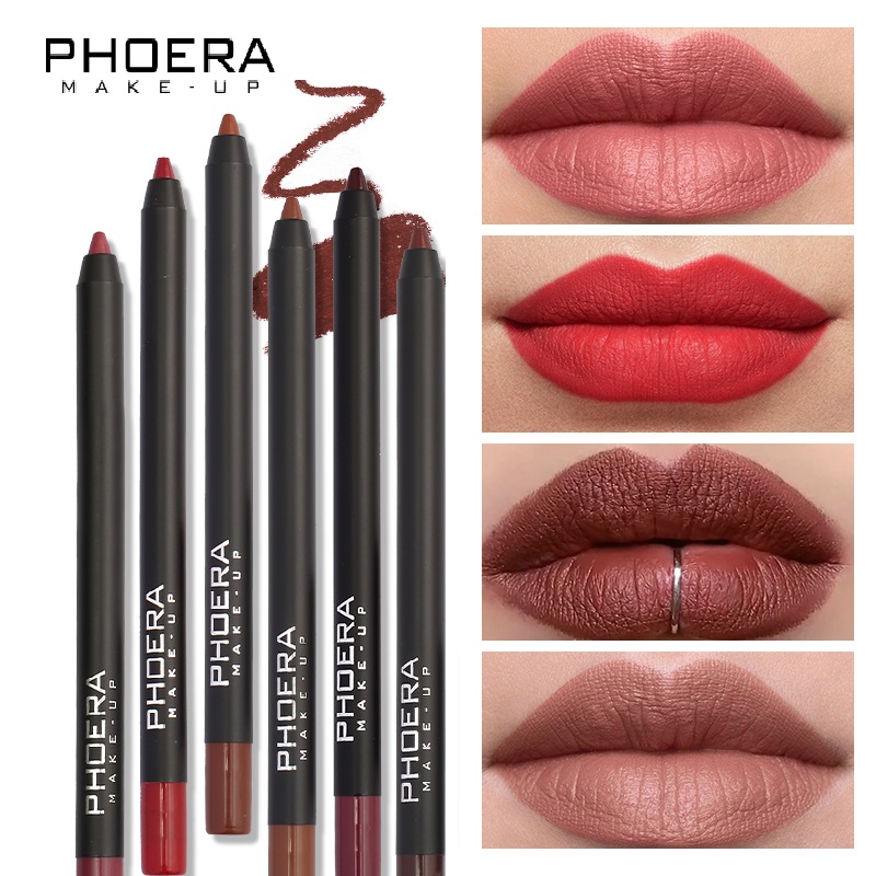 Lipstik 13 Warna Pensil Pengga - Lip Liner Pencil ulasan dan harga