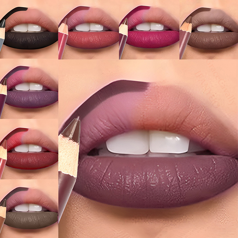 Pensil Bibir Tahan Air Warna C - Lip Liner Pencil ulasan dan harga