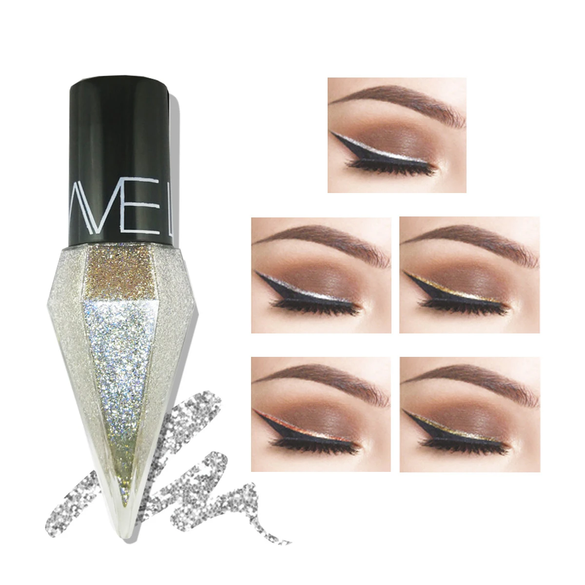 5 buah/set Perona mata berkila - Beauty Makeup Eyeshadow ulasan dan harga