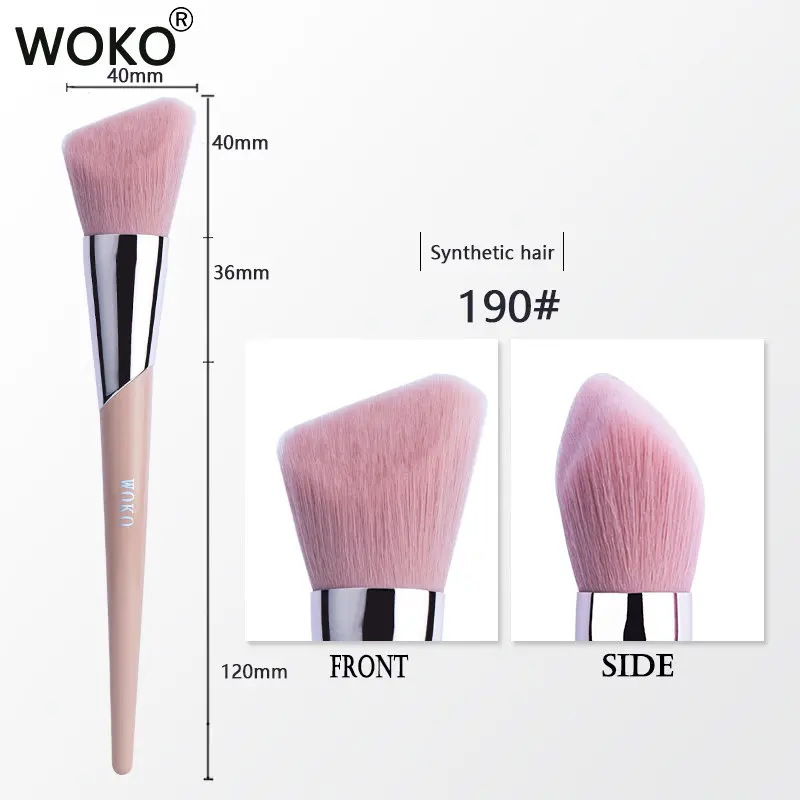 1 Buah Kuas Rias Wajah Kontur  - Fenty Beauty Makeup Highlighter ulasan dan harga
