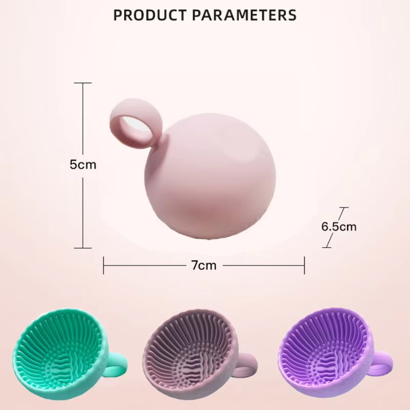 Pembersih Kuas Makeup Silikon  - Beauty Makeup Eyeshadow ulasan dan harga