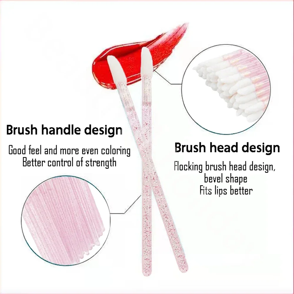 500 Buah Kuas Bibir Sekali Pak - Beauty Makeup Eyeshadow ulasan dan harga
