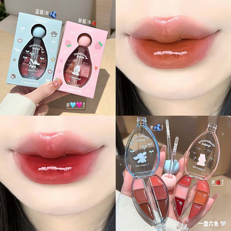 Lipstik Korea Enam Warna Mirro - Beauty Makeup Korean ulasan dan harga