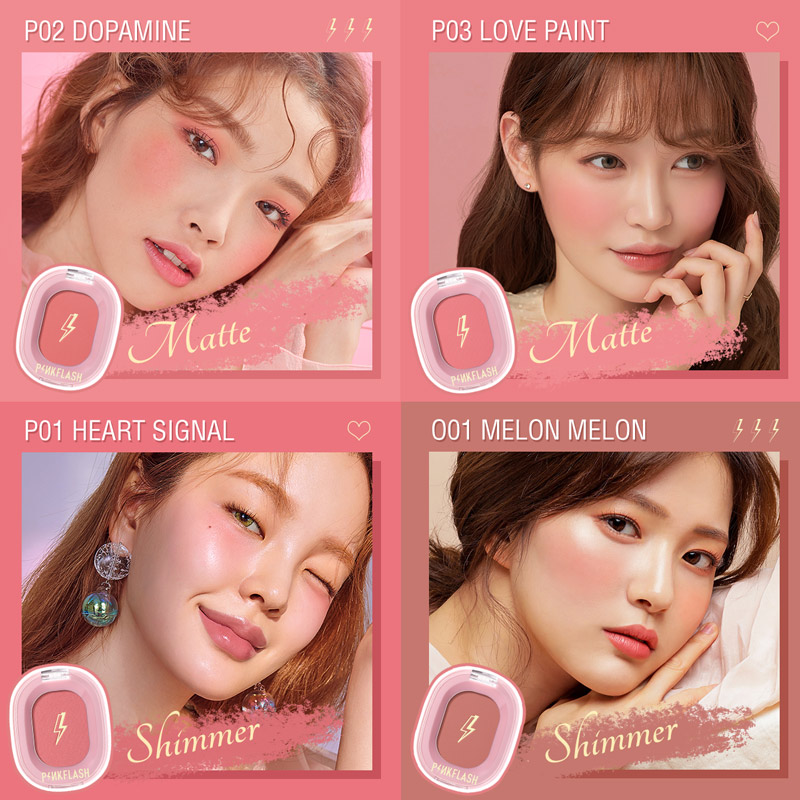 PINKFLASH Makeup Blush Matte S - Beauty Makeup Korean ulasan dan harga