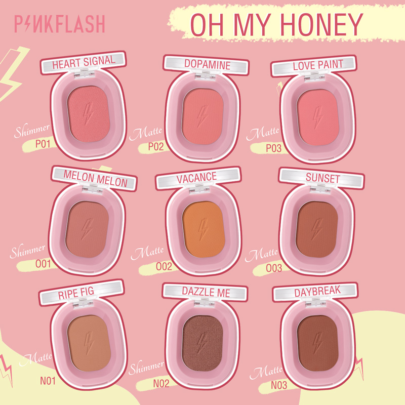 PINKFLASH Makeup Blush Matte S - Beauty Makeup Korean ulasan dan harga