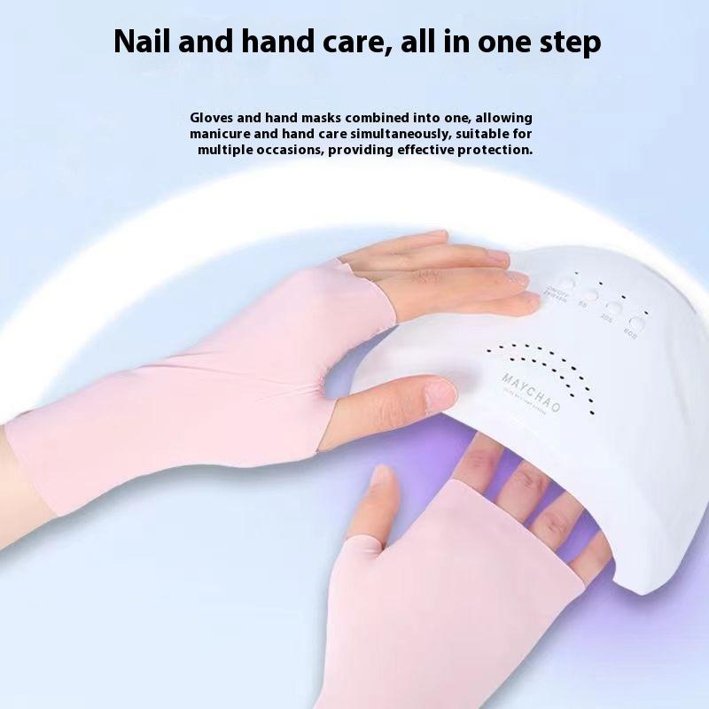 Sarung Tangan Anti UV Tipis da - Uv Nail Lamp ulasan dan harga