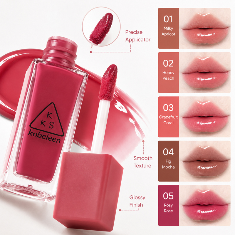 K-Beauty Juicy Glass Lip Gloss - Beauty Makeup Korean ulasan dan harga