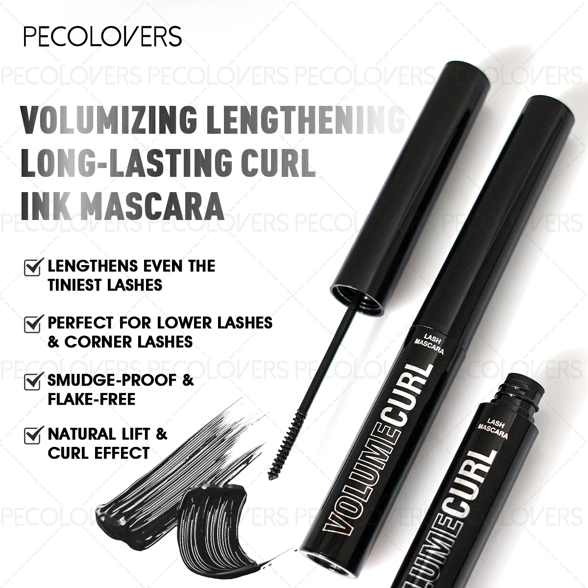 1 Buah [Hadiah untuk Anak Pere - Waterproof Mascara Wand ulasan dan harga