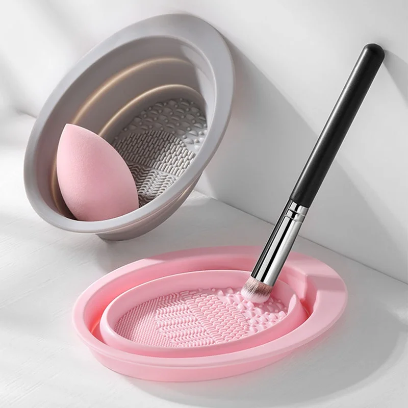 Alat Pembersih Kuas Makeup Sil - Beauty Makeup Eyeshadow ulasan dan harga
