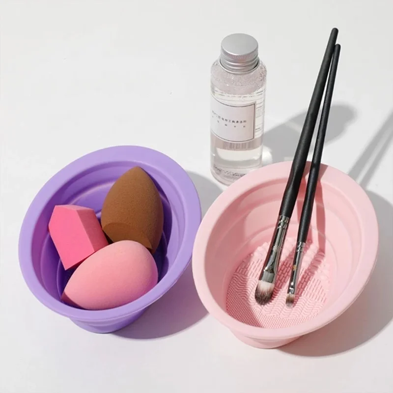 Alat Pembersih Kuas Makeup Sil - Beauty Makeup Eyeshadow ulasan dan harga