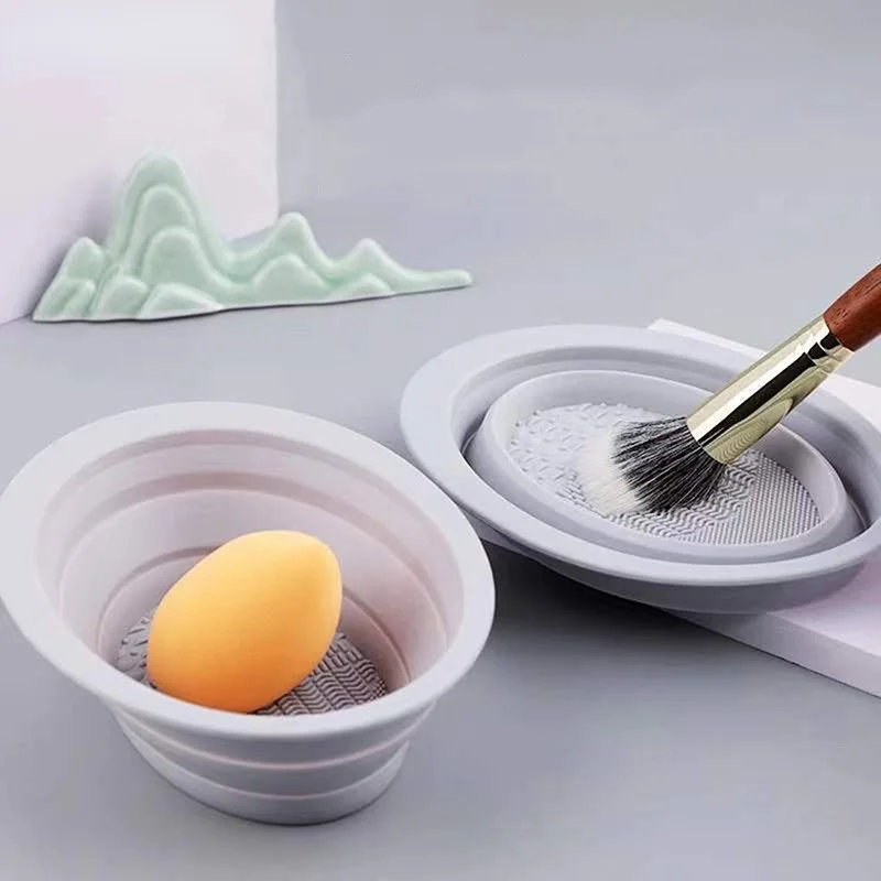 Alat Pembersih Kuas Makeup Sil - Beauty Makeup Eyeshadow ulasan dan harga