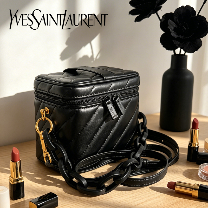 Tas Yves Saint Laurent Tas Kos - Beauty Makeup Bag ulasan dan harga