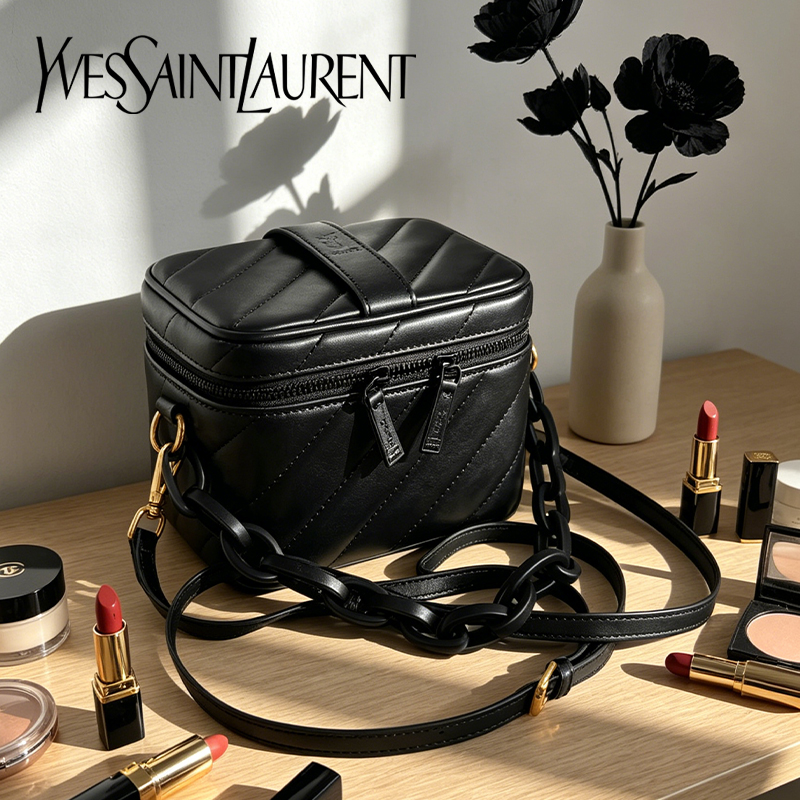 Tas Yves Saint Laurent Tas Kos - Beauty Makeup Bag ulasan dan harga
