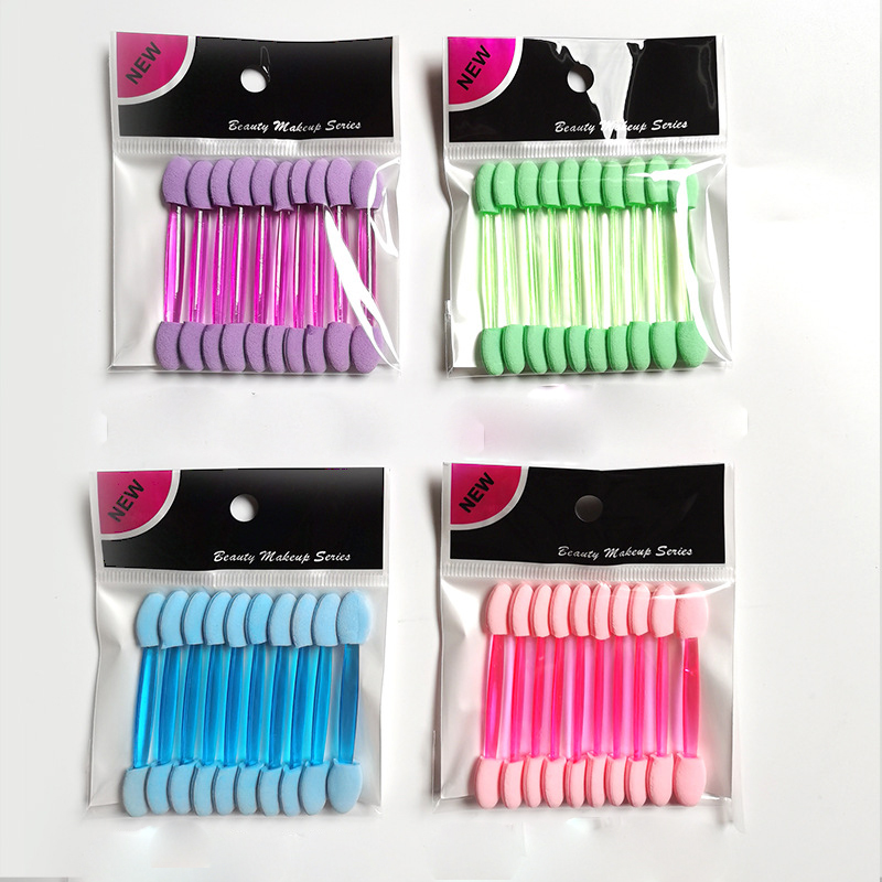 Grosir 10Pcs/Bag Kuas Eyeshado - Beauty Makeup Eyeshadow ulasan dan harga
