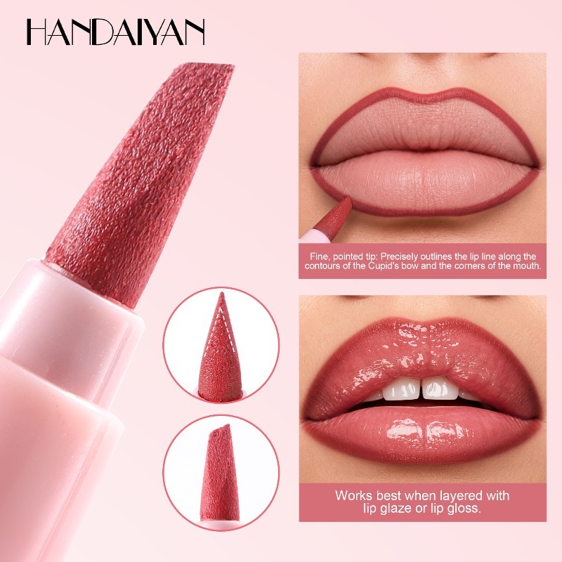 Pena Lip Liner 6 Warna Tahan L - Lip Liner Pencil ulasan dan harga