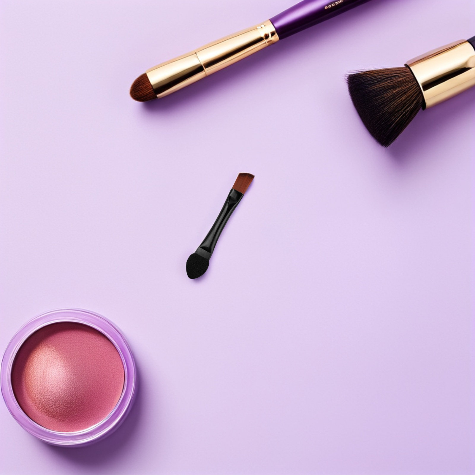 50 Buah Kuas Sudut Ganda untuk - Beauty Makeup & D Anime Studio ulasan dan harga