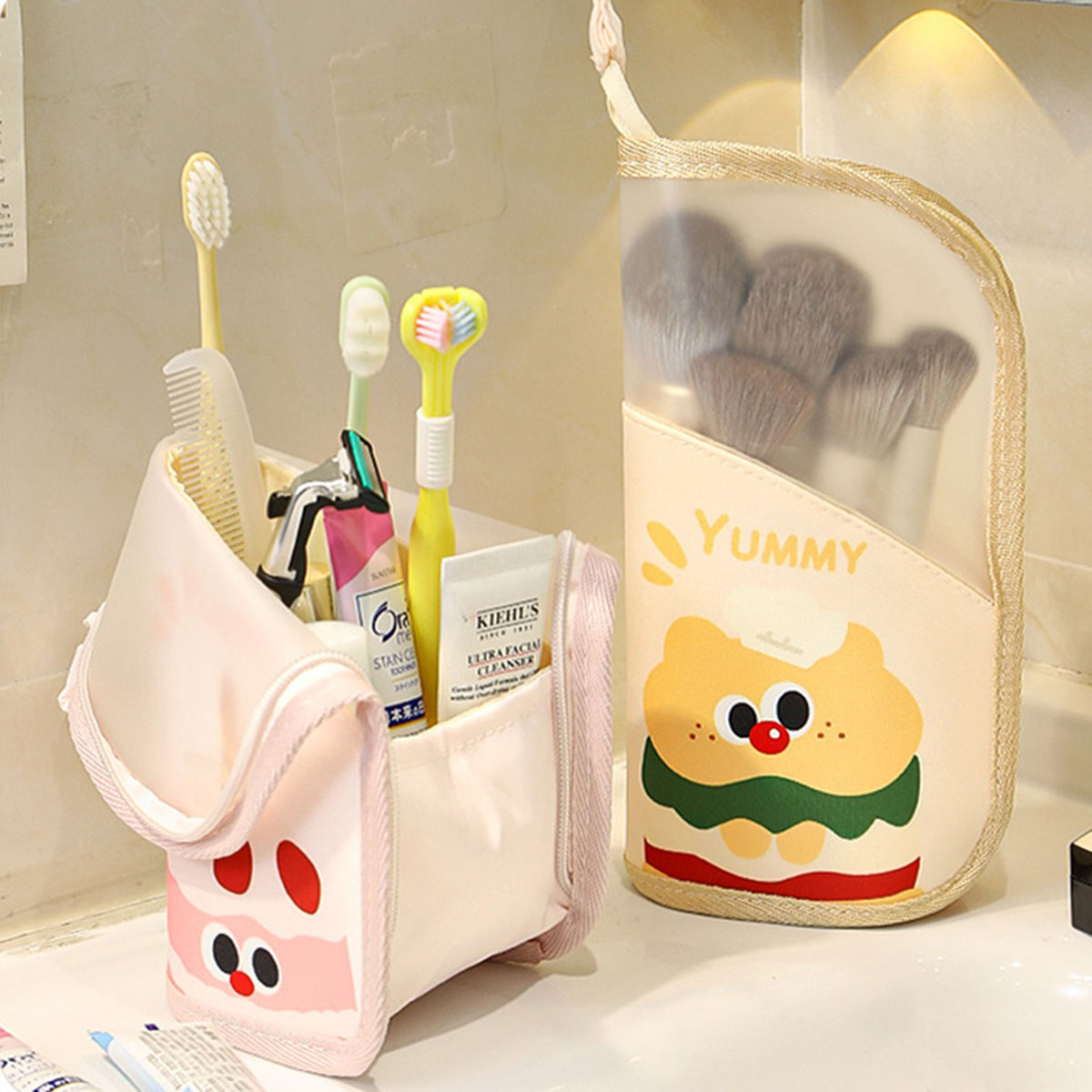 1 Buah Tas Kosmetik Tempat Pen - Beauty Makeup & D Anime Studio ulasan dan harga