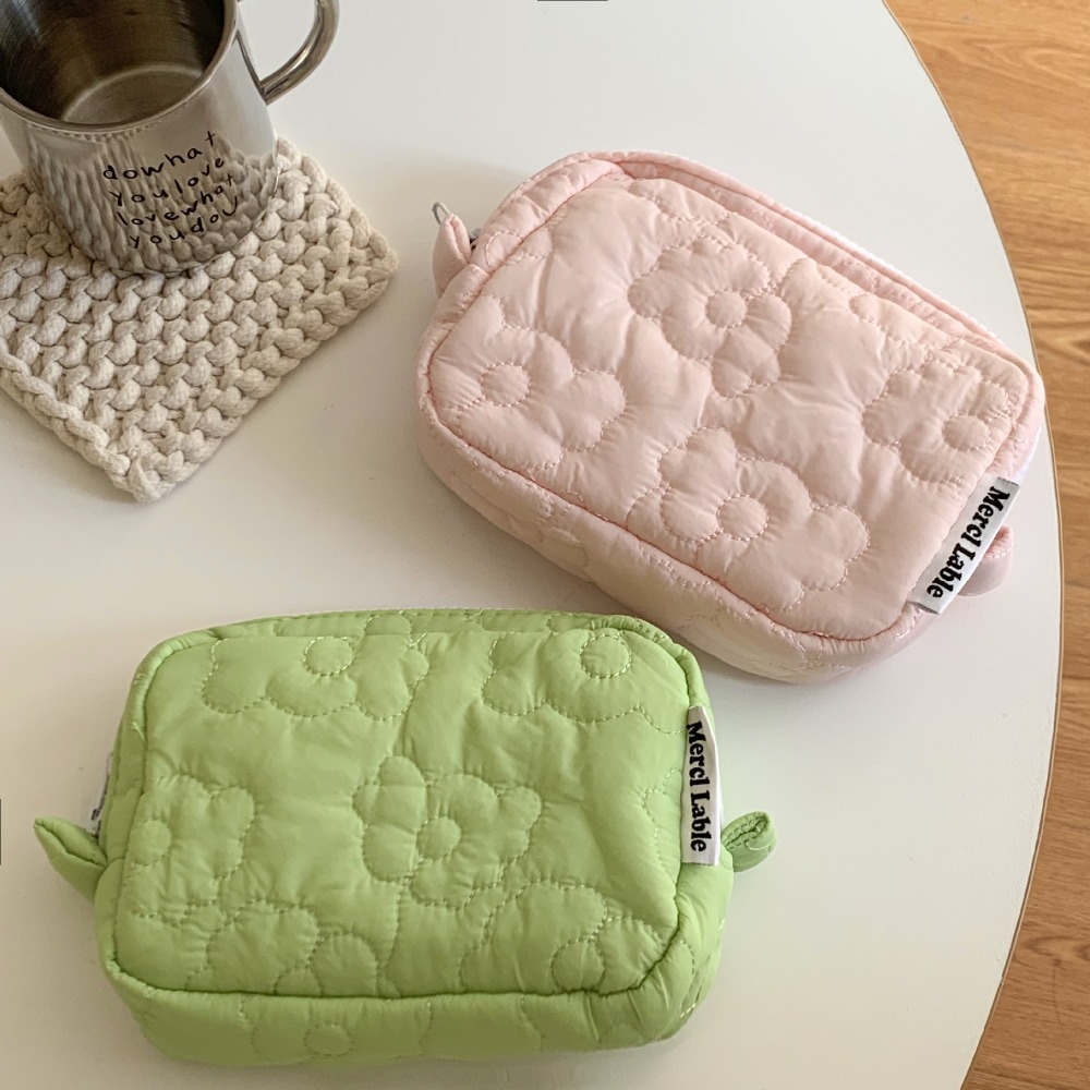 Tas penyimpanan Makeup katun w - Beauty Makeup Korean ulasan dan harga