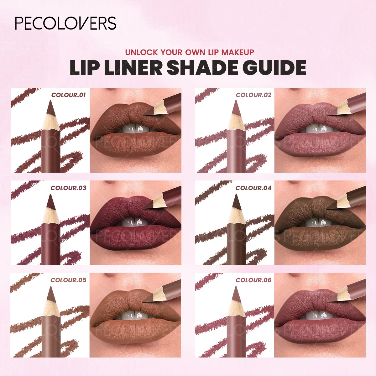 1 Buah Lip Liner Matte - Formu - Lip Liner Pencil ulasan dan harga
