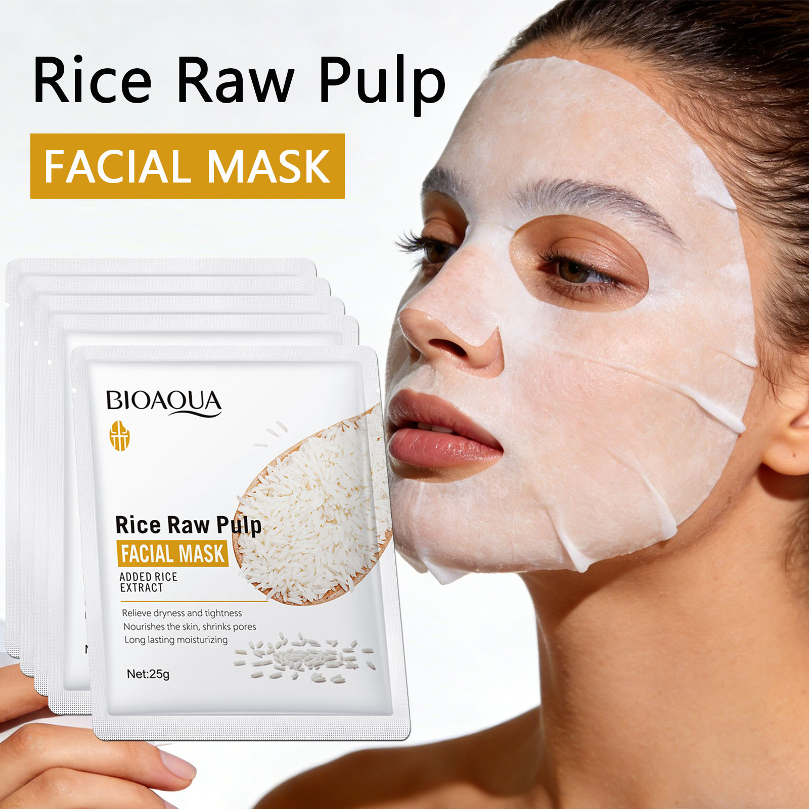 1/5/10/20 Buah Masker Wajah Bu - Beauty Makeup Korean ulasan dan harga