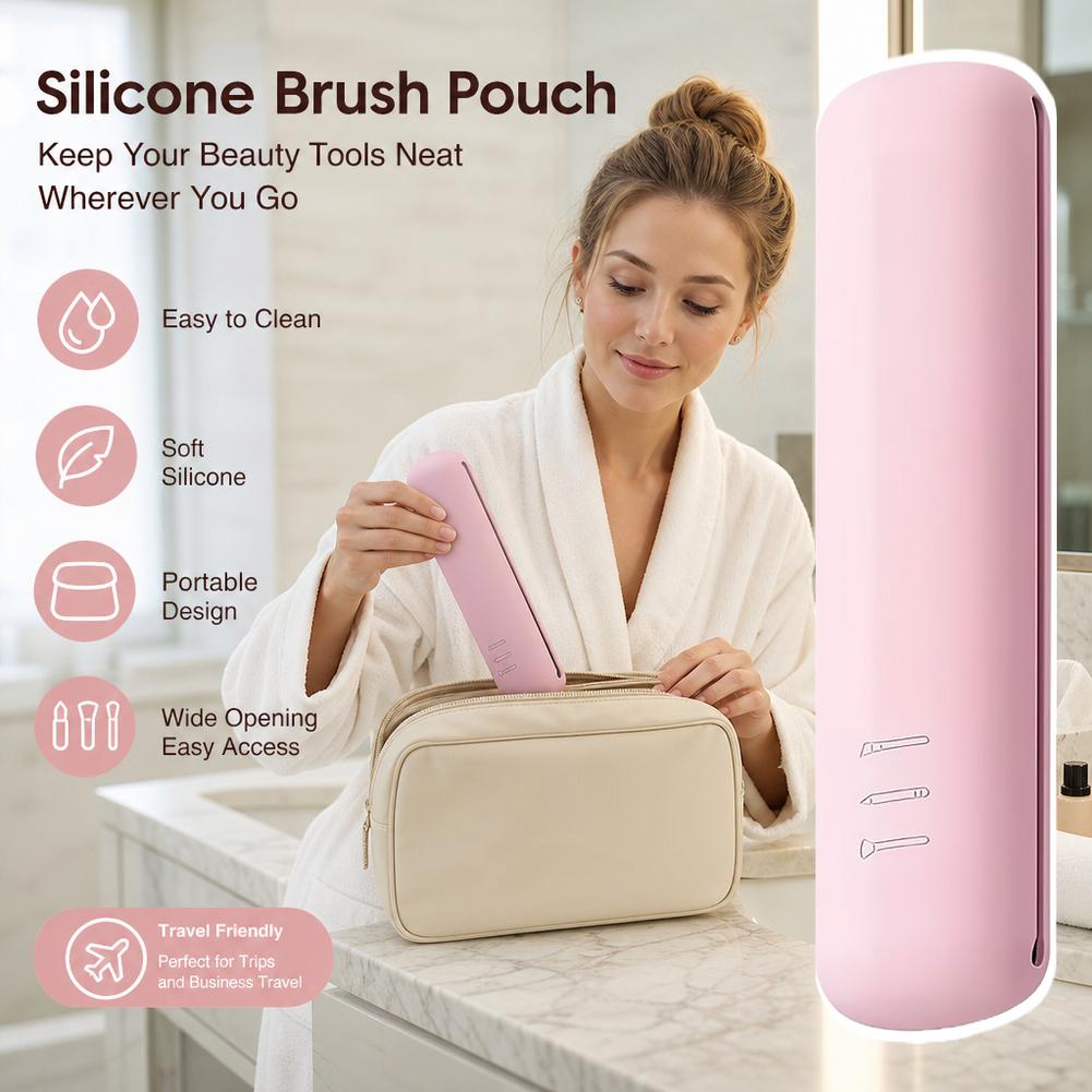 Tas Penyimpanan Kuas Makeup Mu - Beauty Makeup Bag ulasan dan harga